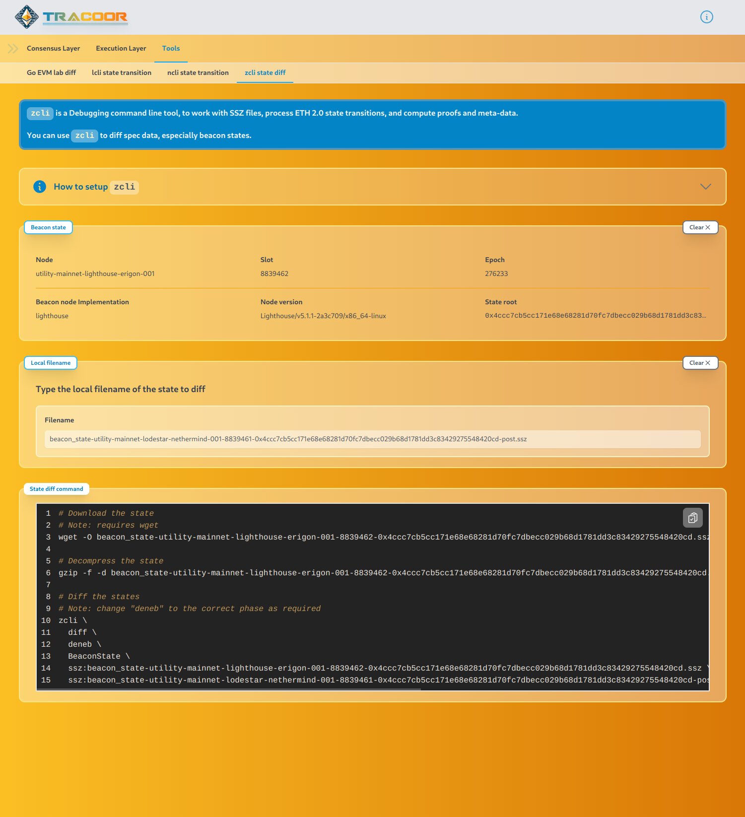 zcli state diff